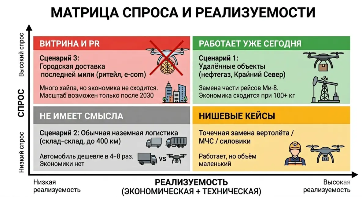 Почему серийной беспилотной логистики в России все еще нет? - 7 Почему серийной беспилотной логистики в России все еще нет? - 7