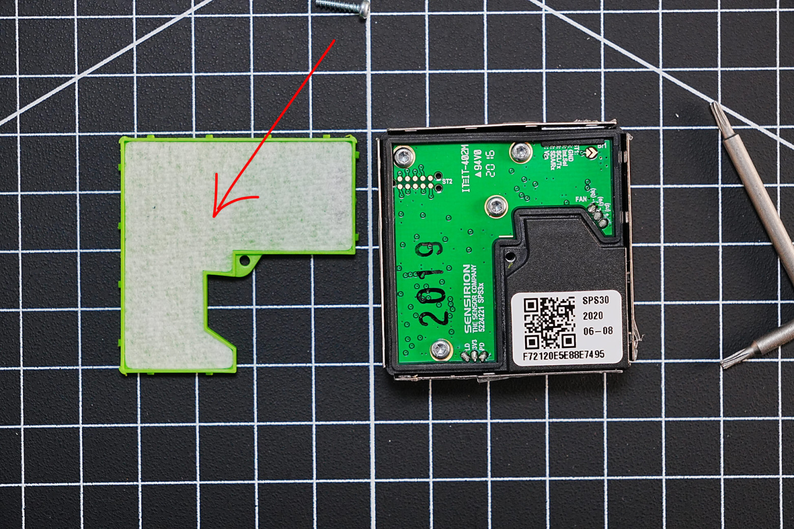 Крышка Sensirion SPS30