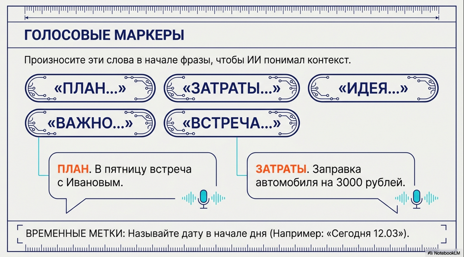 Голосовой ежедневник на базе Google и ИИ: личная система управления хаосом заметок и планирования - 5 Голосовой ежедневник на базе Google и ИИ: личная система управления хаосом заметок и планирования - 5