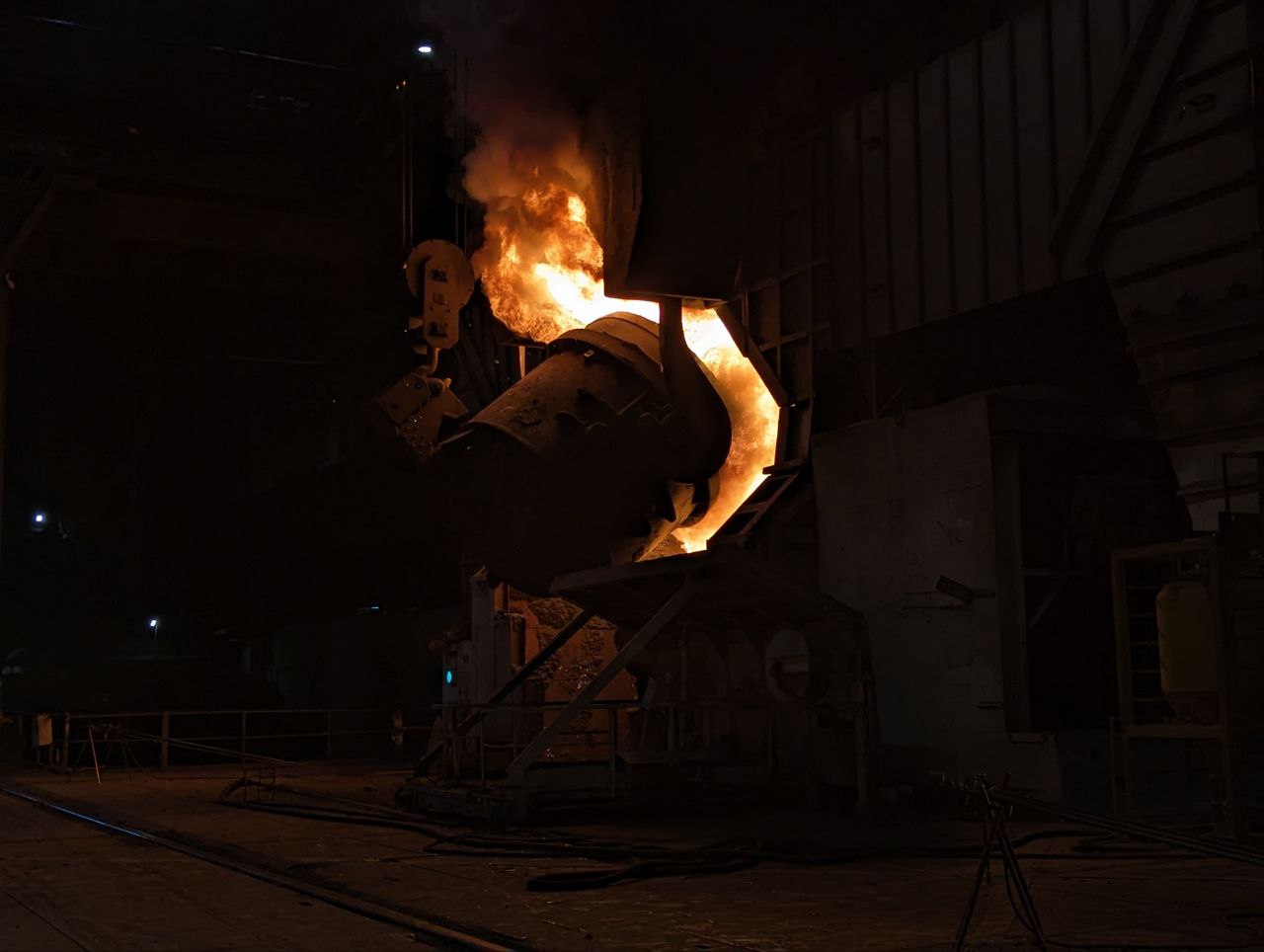 Заливка чугуна