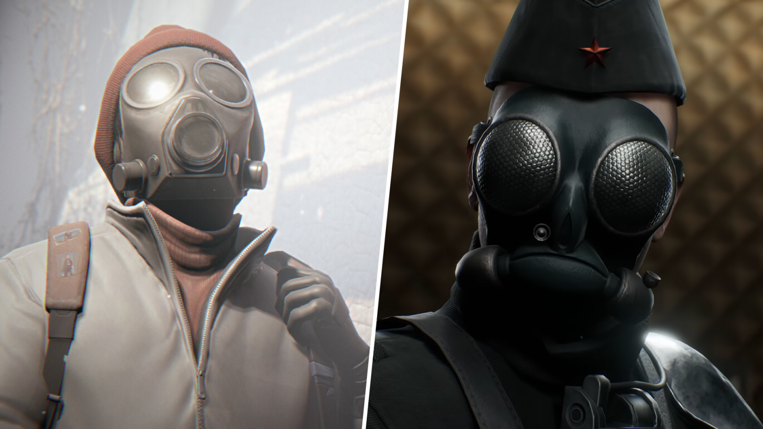 Слева Hail to the Rainbow, справа Atomic Heart