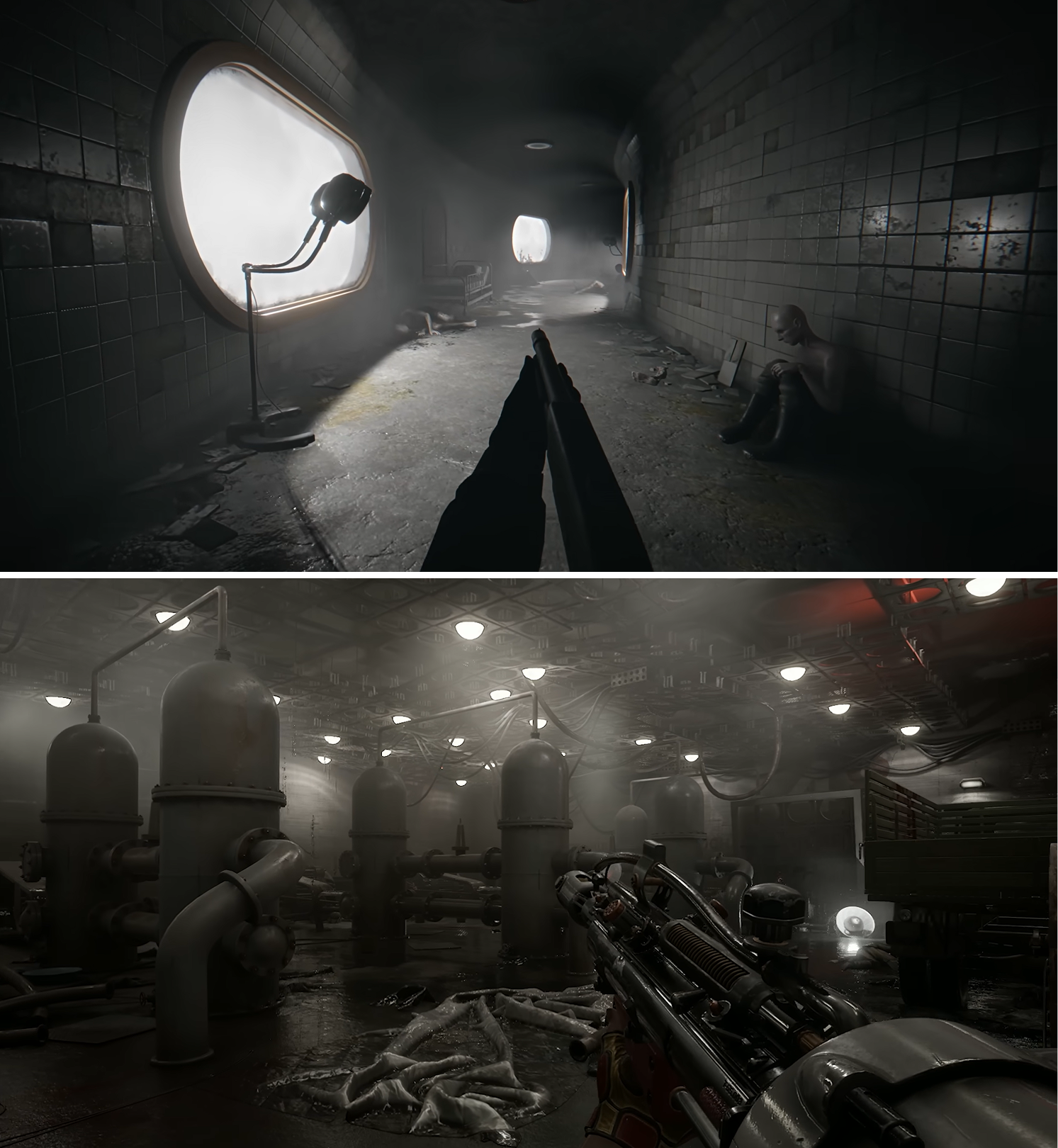 Сверху Hail to the Rainbow, снизу Atomic Heart