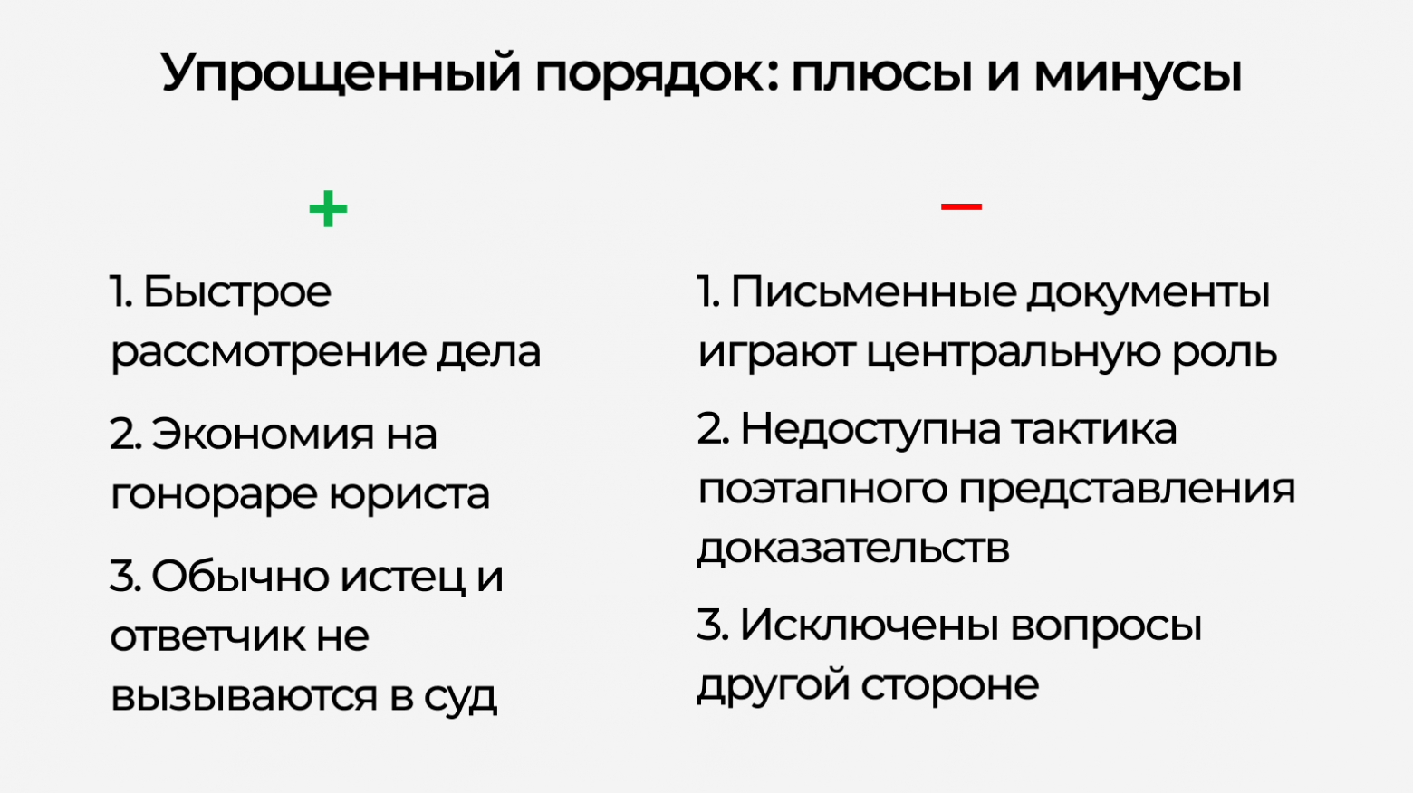 Минусы упрощенного подхода обрезают тактику защиты  