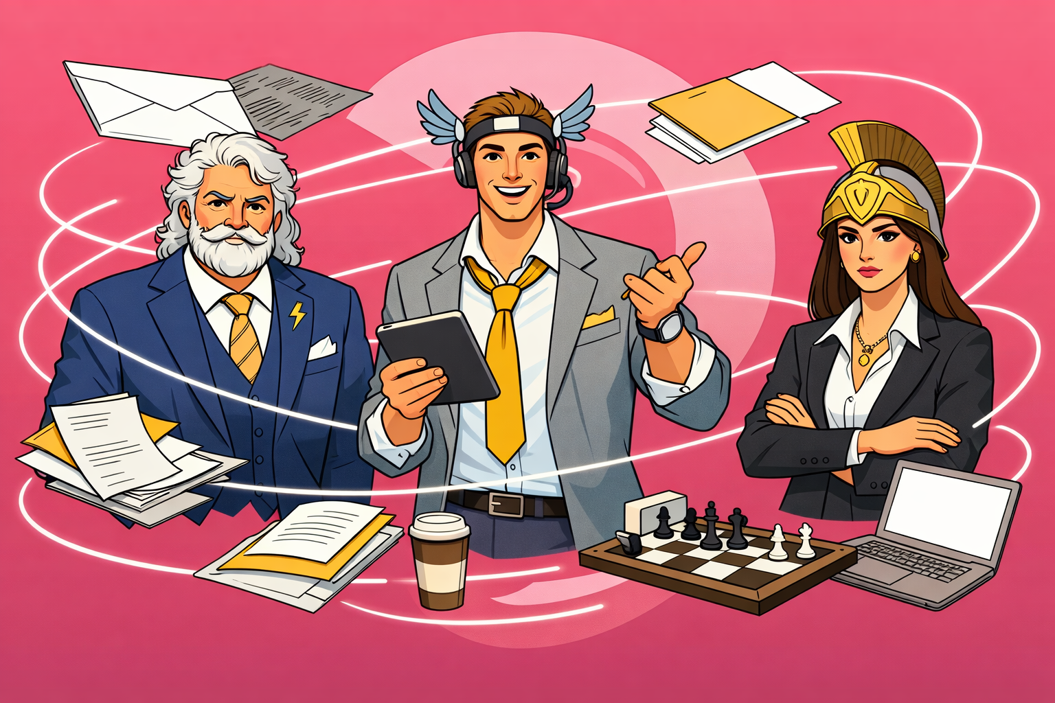 «Пантеон руководителей». Кто правит вашим офисом: Зевс, Гермес или Афина? - 1 «Пантеон руководителей». Кто правит вашим офисом: Зевс, Гермес или Афина? - 1