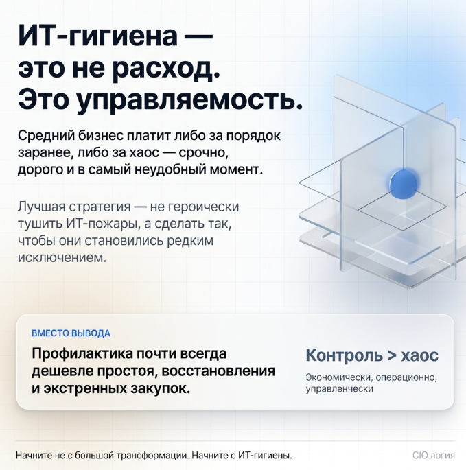 ИТ-гигиена 2026 для среднего бизнеса: почему «и так работает» — самая дорогая стратегия - 9