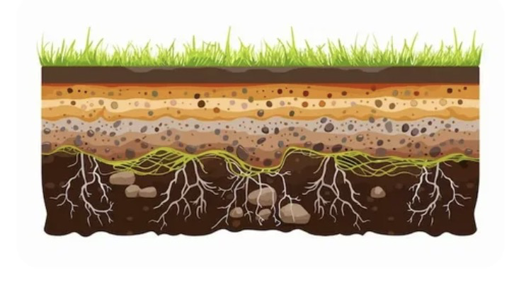 Срез почвы по мнению ИИ)