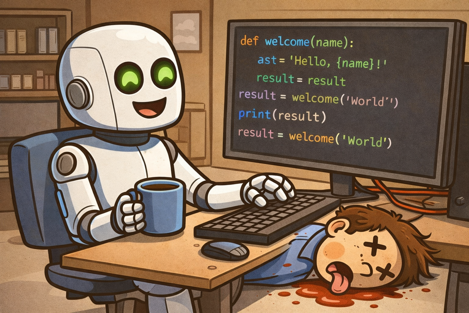 Ну когда уже мы перестанем писать код??? - 1