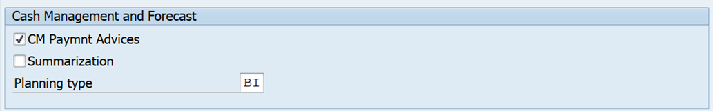 Рис. 3. Установка флага «Авизо финансовой диспозиции» в ракурсе параметров проводки     
