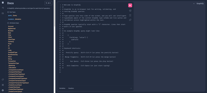 GraphQL Playground