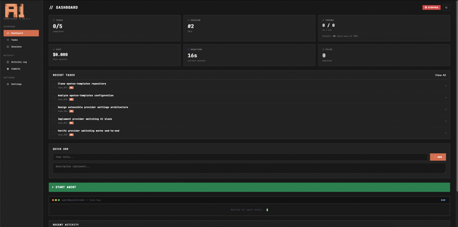 PocketCoder-A1: Как я заставил свой Claude работать в три смены - 1