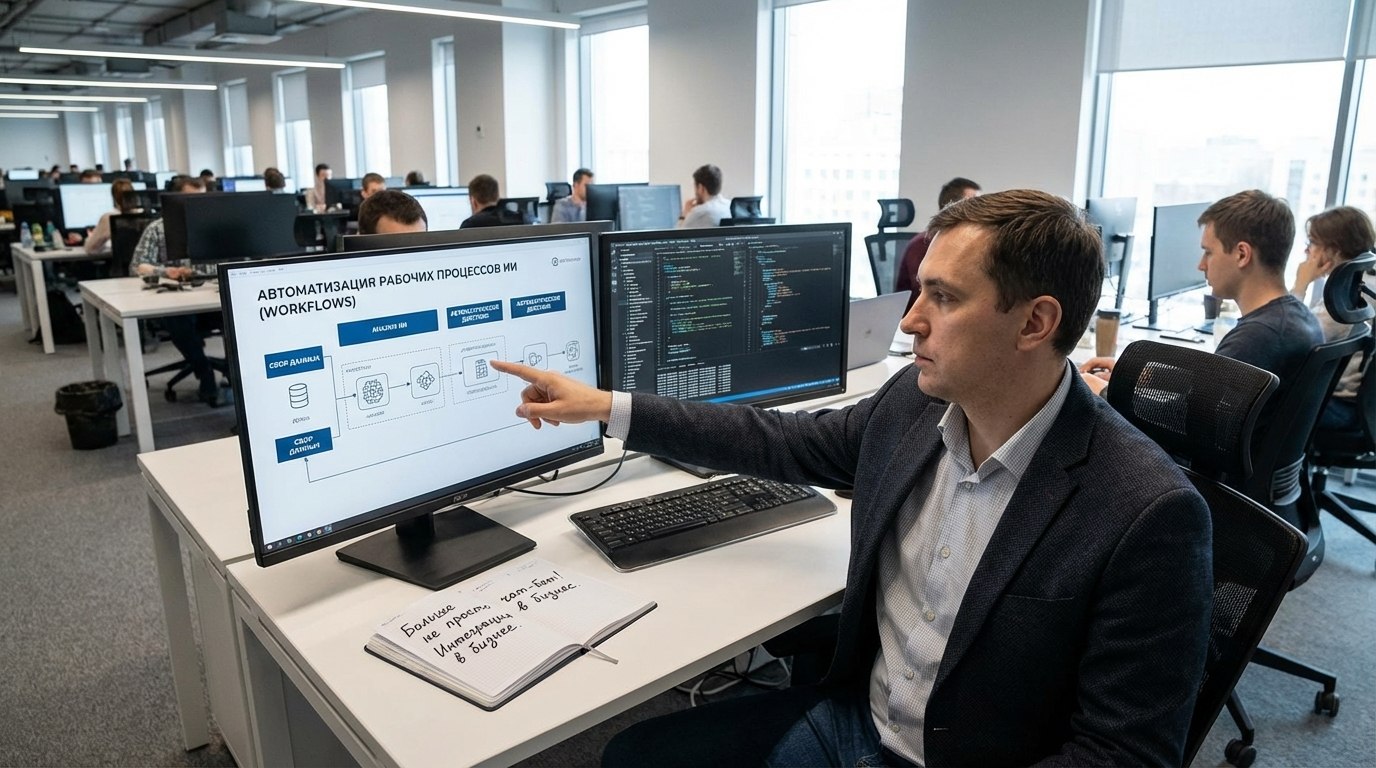 Как перестать использовать ИИ как чат-бота и начать автоматизировать рабочие процессы (Workflows) - 1
