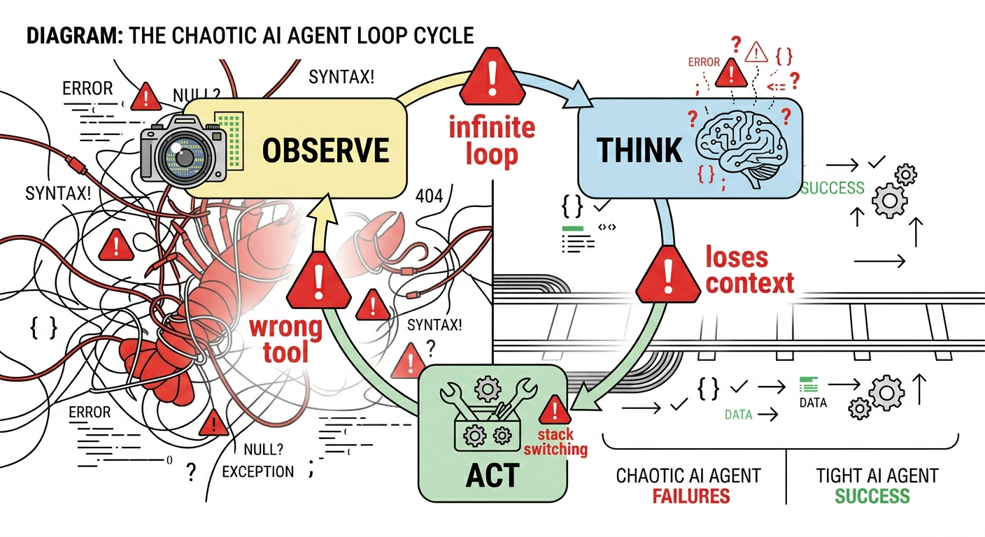 Агент сам решает что делать дальше