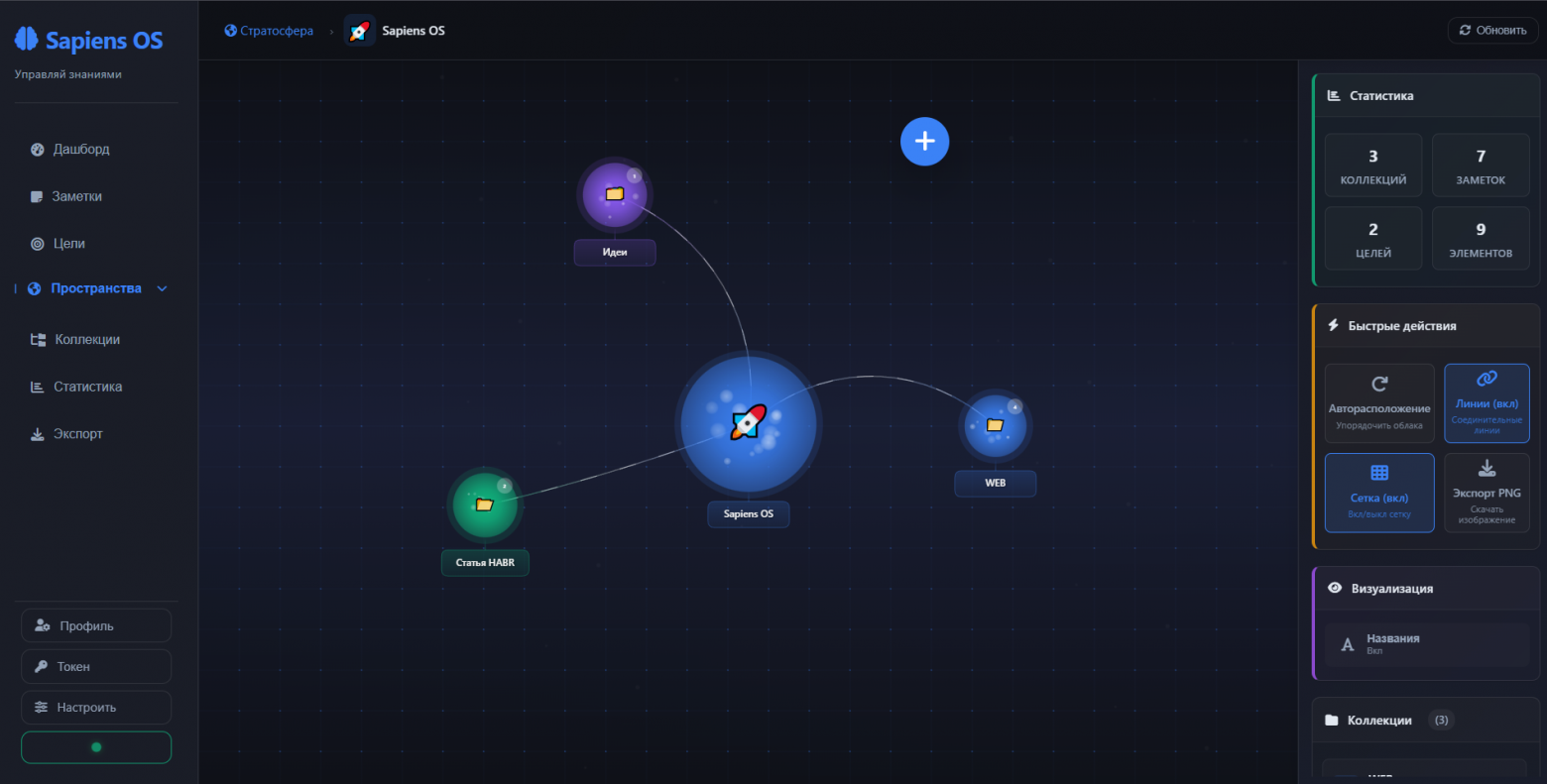Скриншот 3. Облако