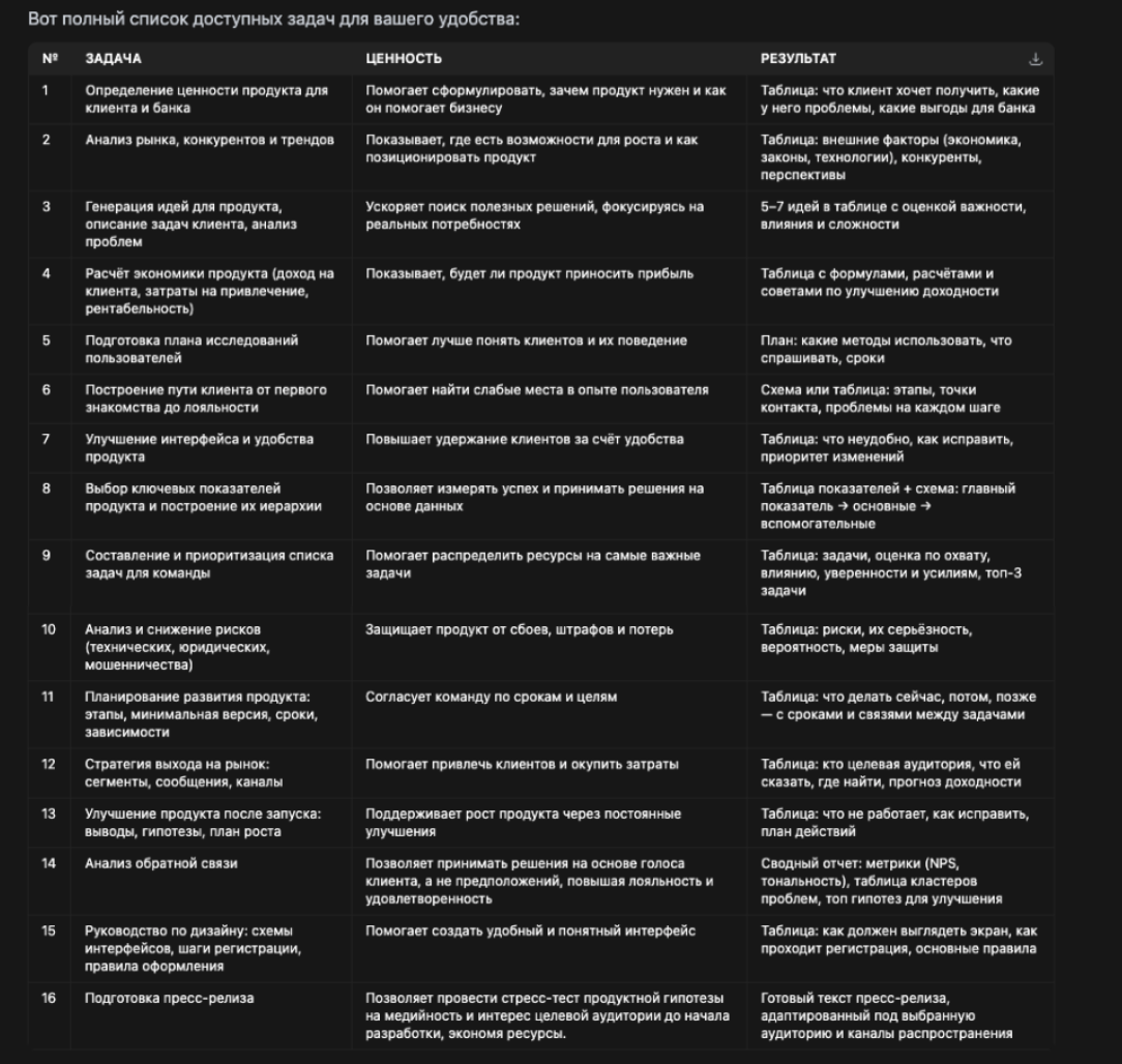Как мы разработали ИИ-ассистента и сократили рутину продуктовой команды на 50% - 2