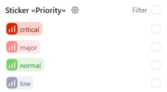 Стикеры Приоритета
