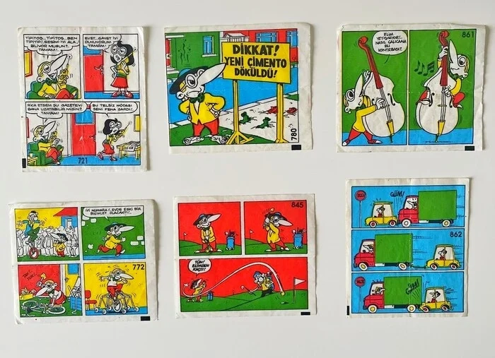 Вкладыши жвачки TipiTip