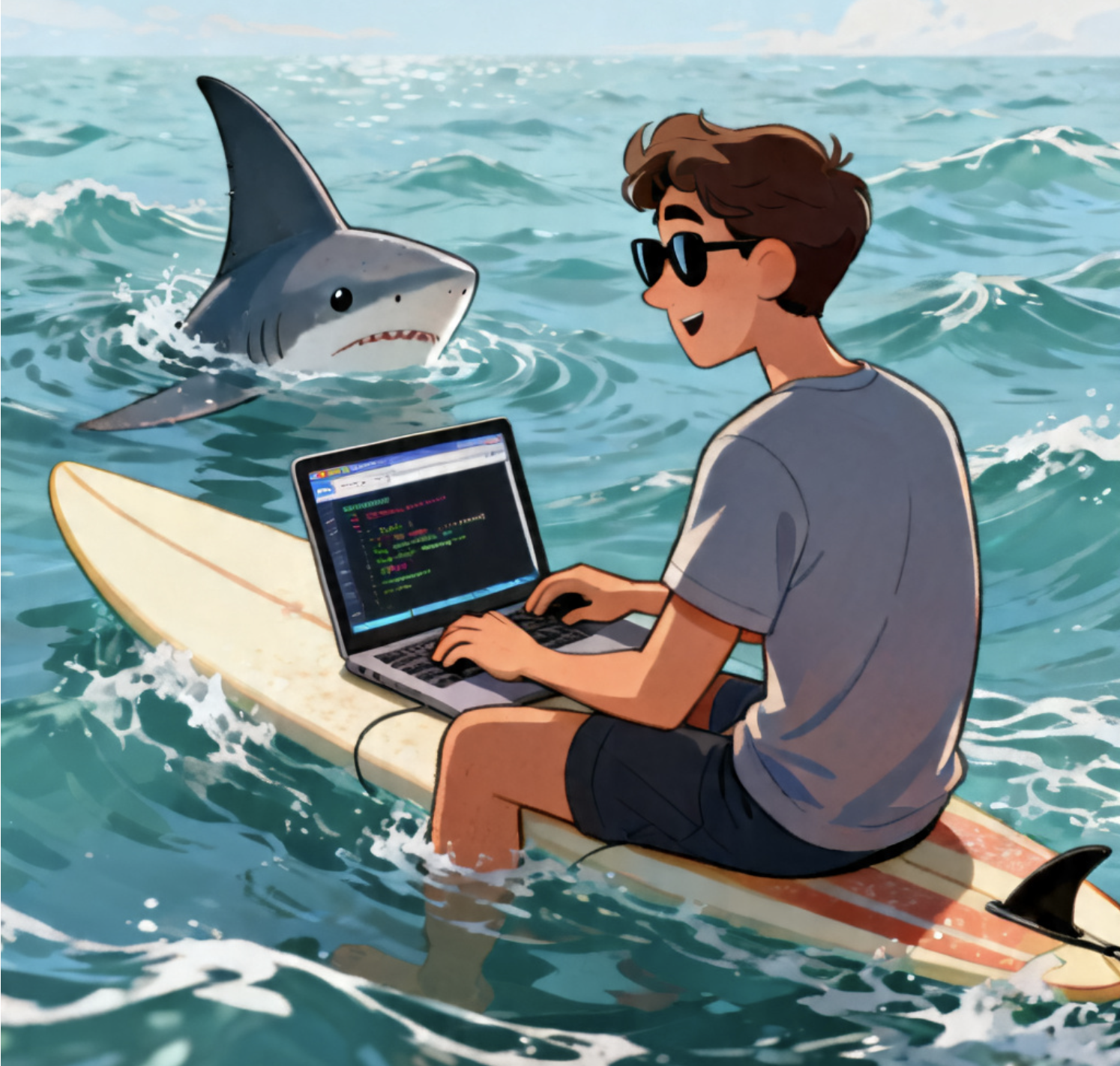 просто иллюстрация, вдохновленная названием статьи:)