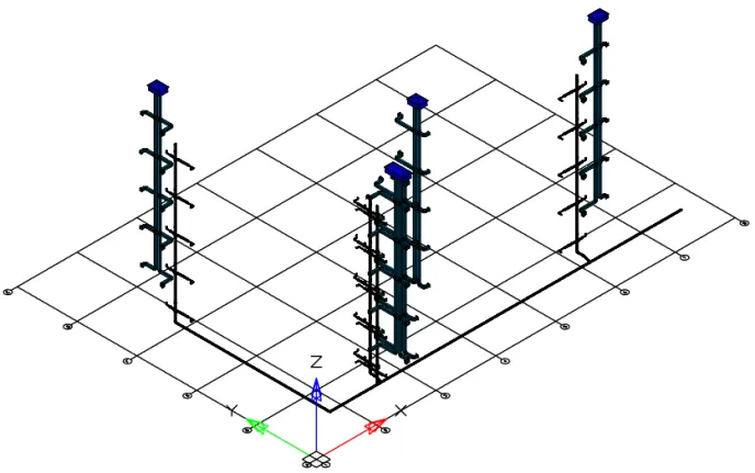 Рис. 2. IFC-объекты смежных разделов в пространстве сводного проекта