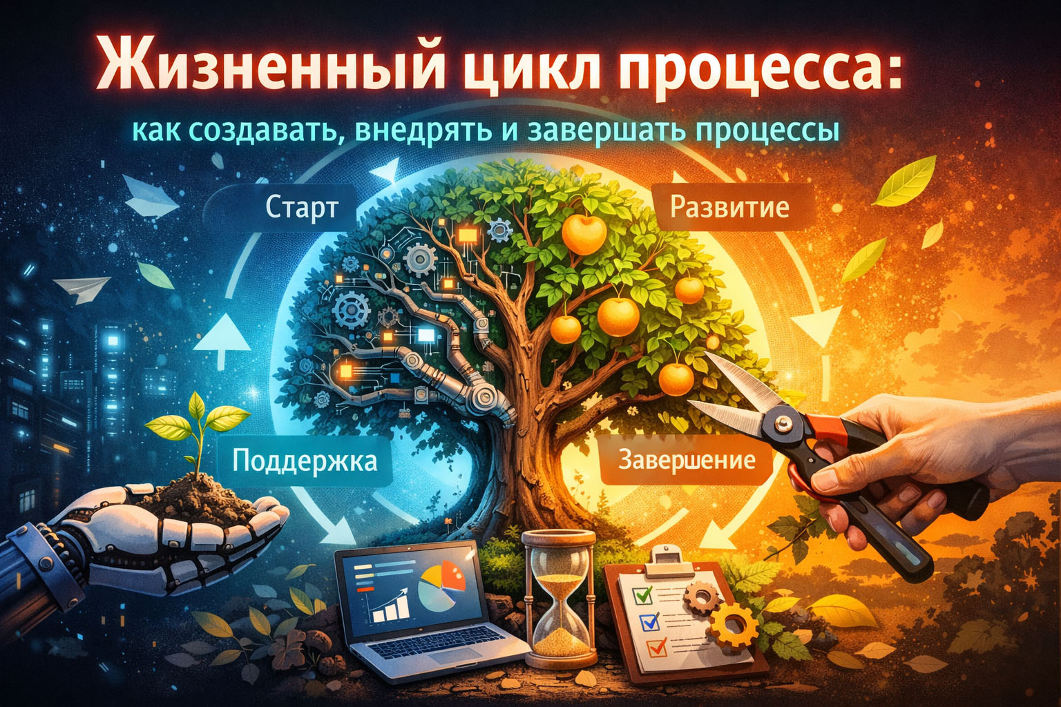 Жизненный цикл процесса: как создавать, внедрять и завершать процессы - 1