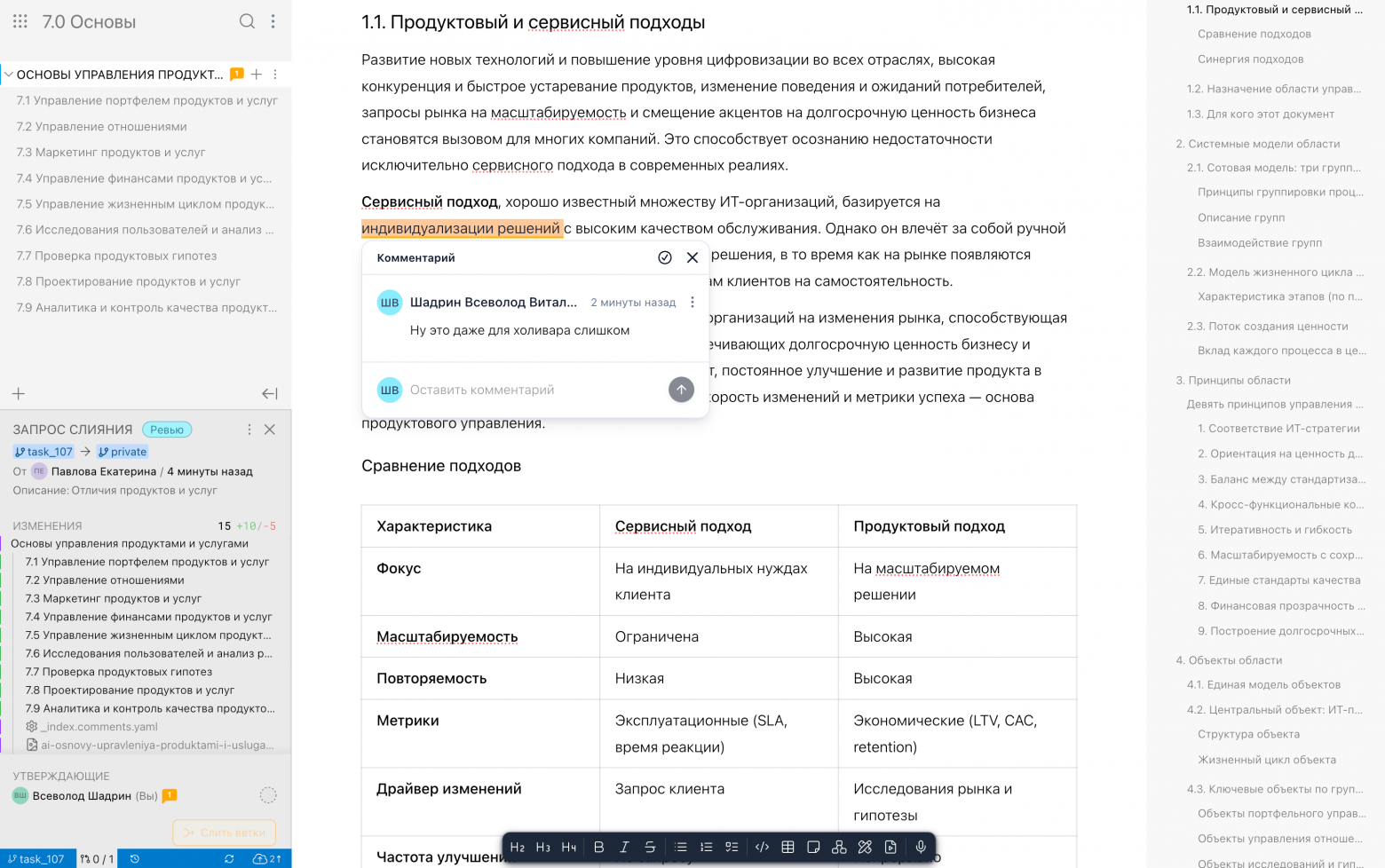 Как 100+ авторов пишут 100+ процессов в 3 версиях и не путаются. Или как мы переехали с Wiki на Git - 3