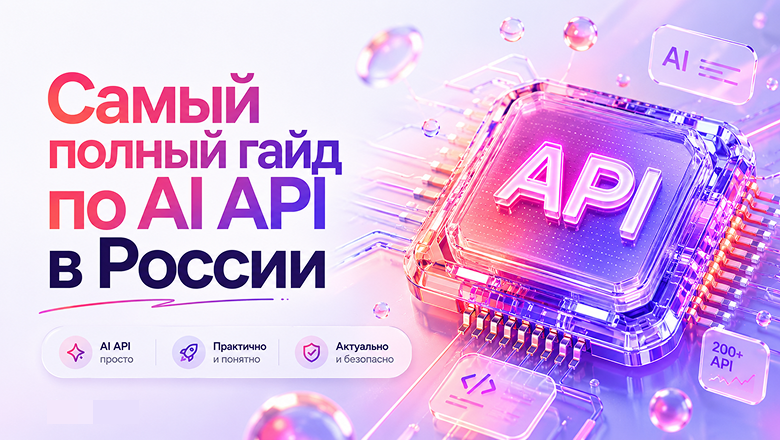 AI API ключ нейросетей: +300 нейросетей по одному ключу и оплата рублями - 1 AI API ключ нейросетей: +300 нейросетей по одному ключу и оплата рублями - 1