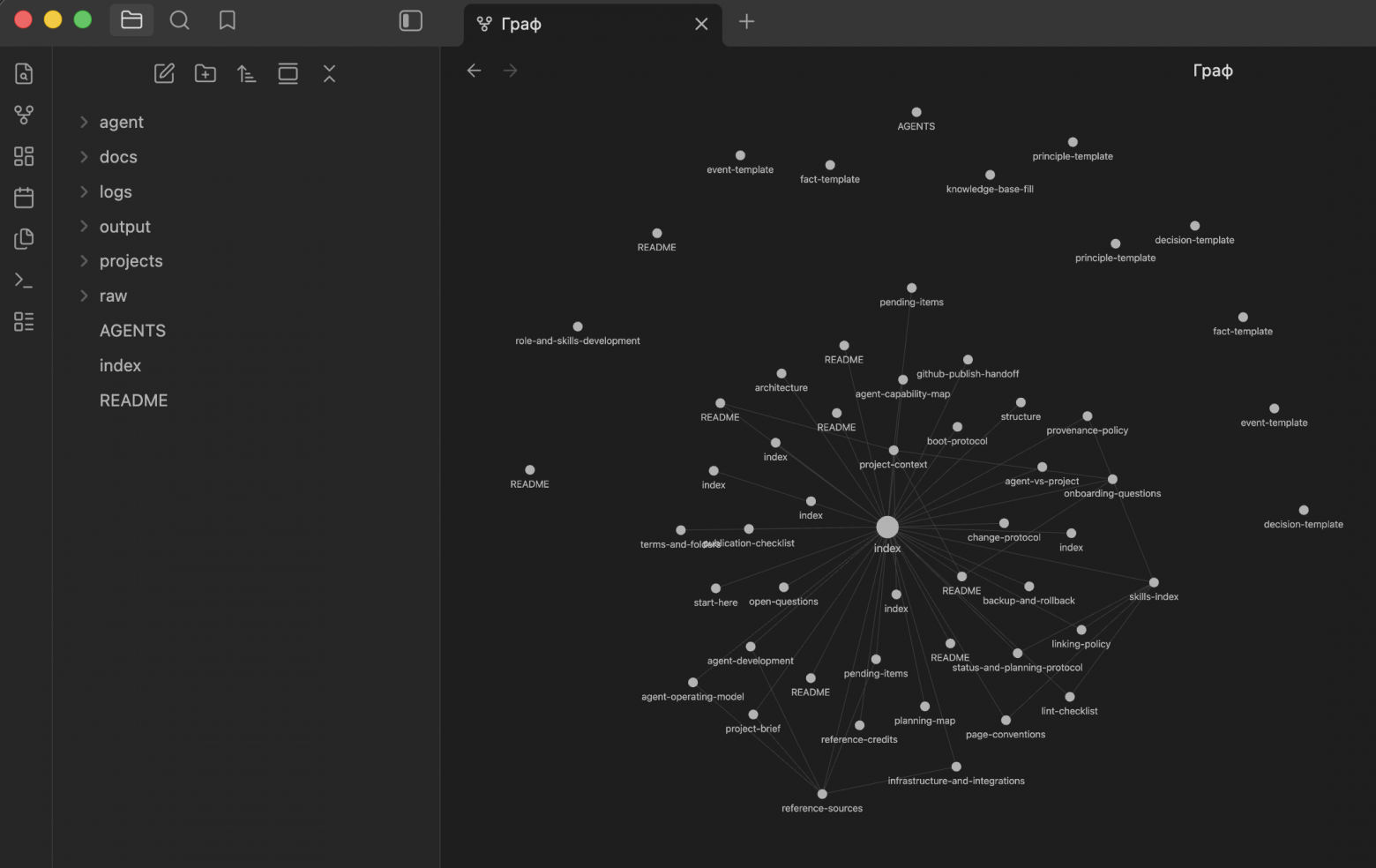 От GTD к AI-агенту: как я собрал локальный второй мозг на Codex, Markdown и Obsidian - 1 От GTD к AI-агенту: как я собрал локальный второй мозг на Codex, Markdown и Obsidian - 1
