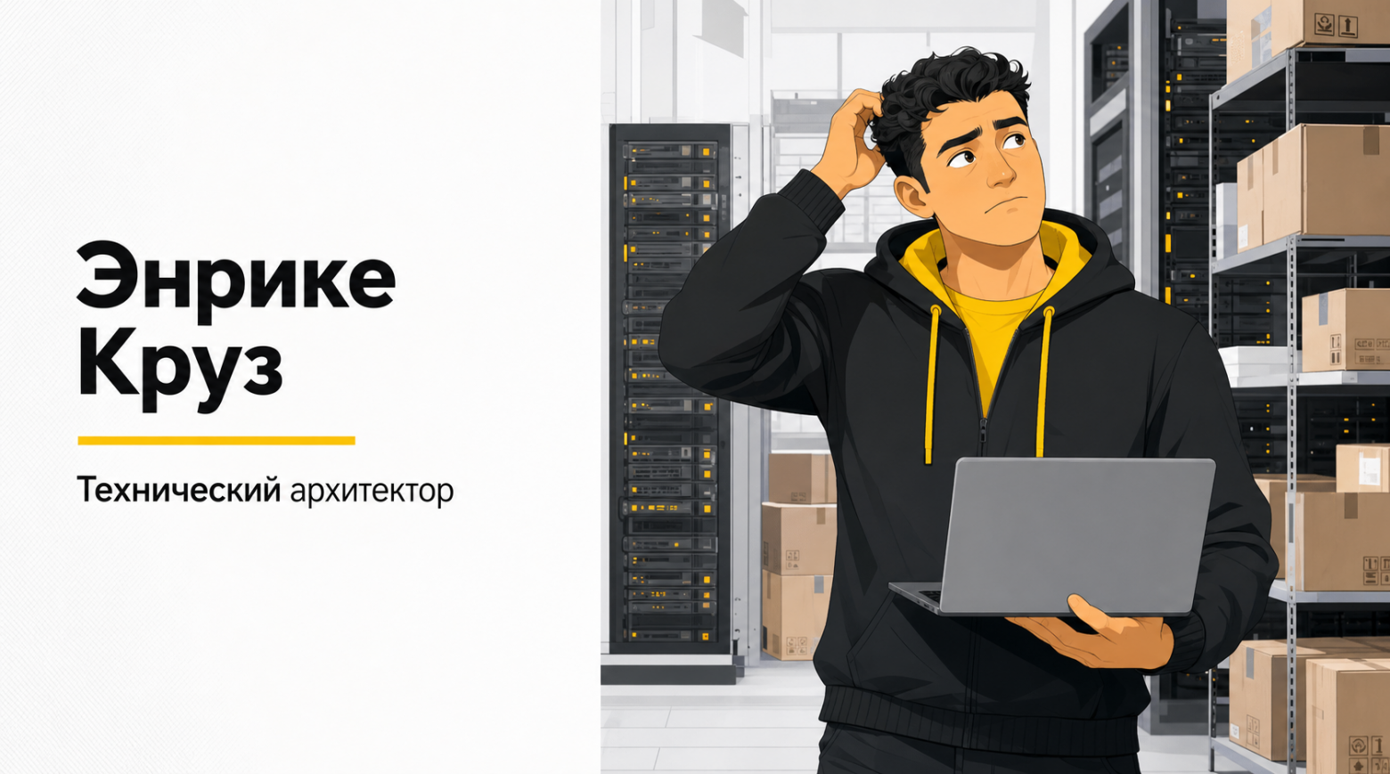 Энрике Круз — технический архитектор интеграции WMS без бизнес-переводчика  