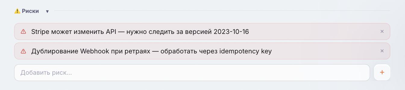 Риски