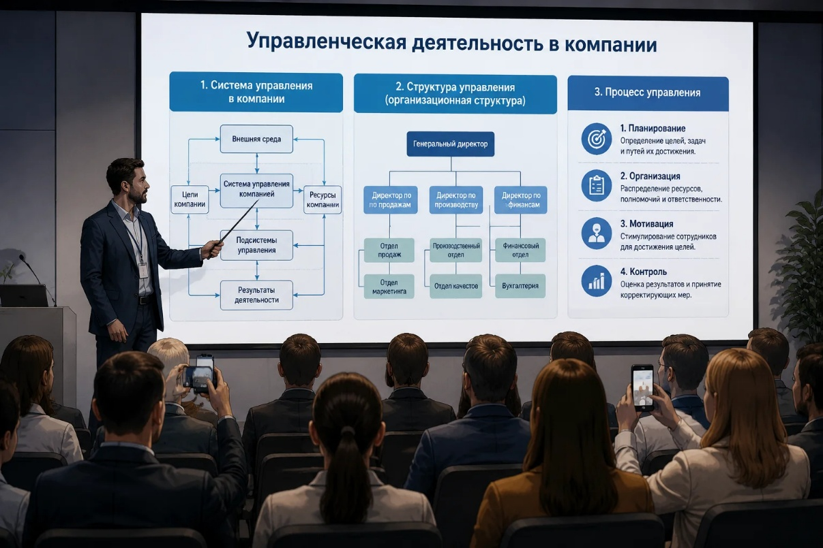 Управленческая деятельность в компании. Что надо знать? - 1 Управленческая деятельность в компании. Что надо знать? - 1