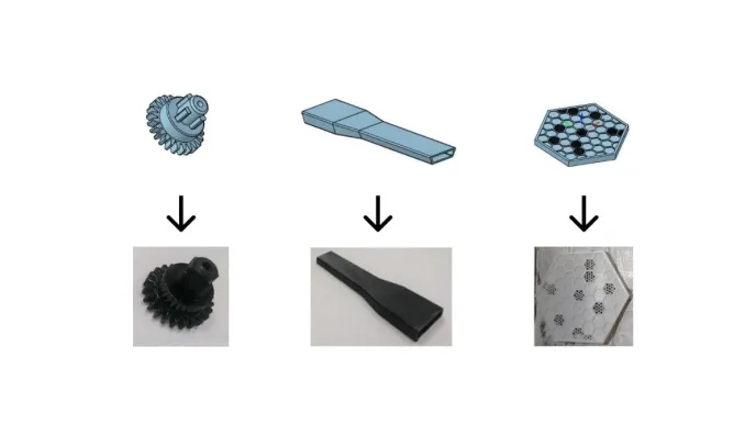 Модели деталей в nanoCAD Механика PRO и результат печати