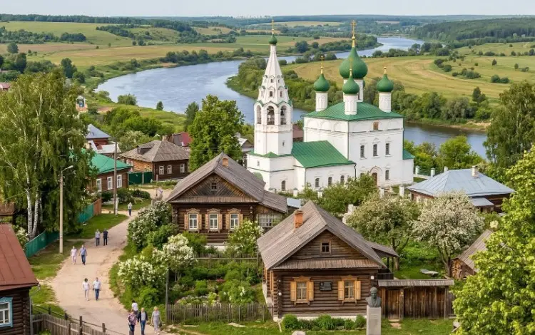Село Константиново — родина Сергея Есенина