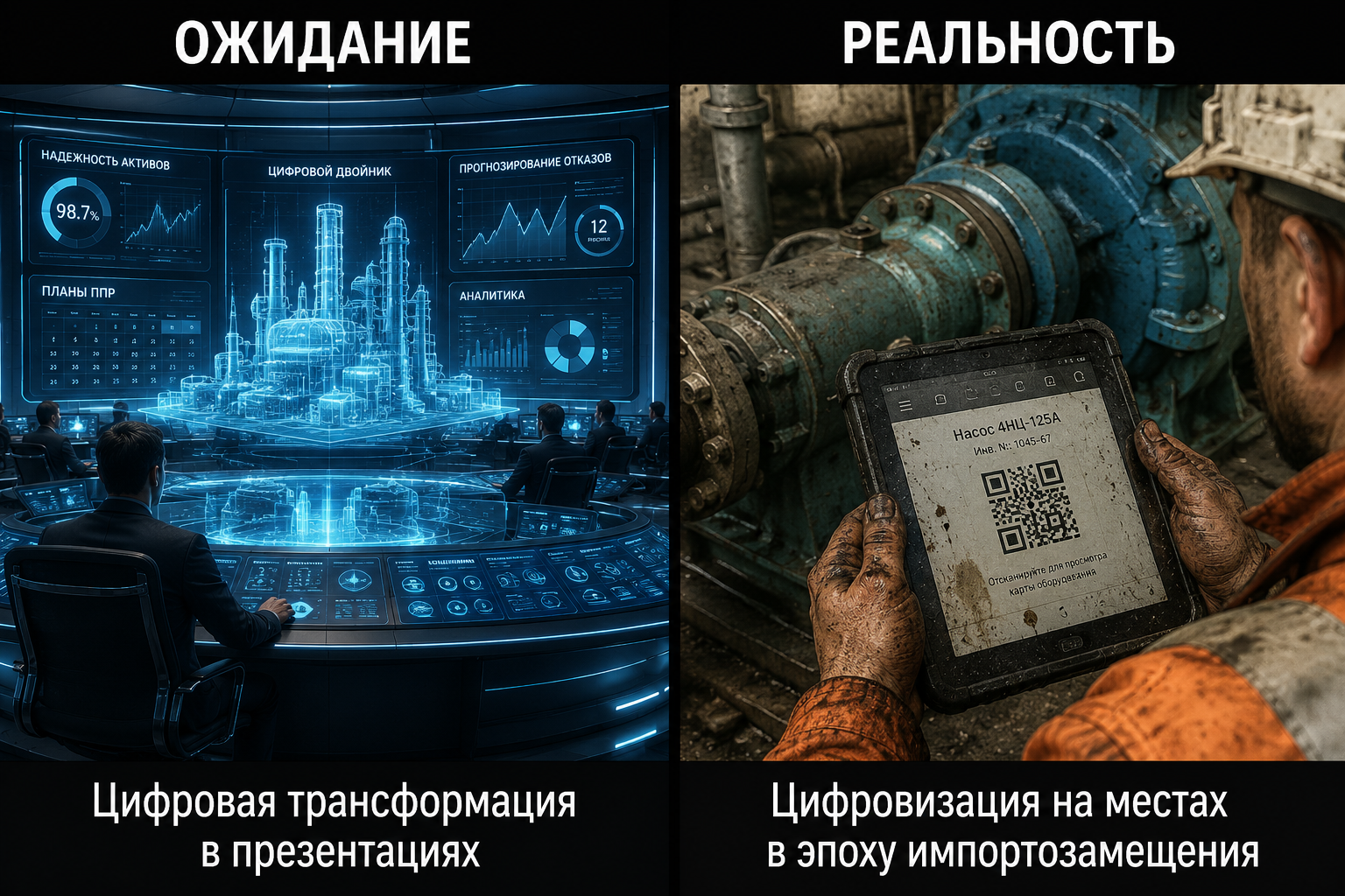 Настоящий EAM живет в цеху на замасленных планшетах, а не в чистых офисах