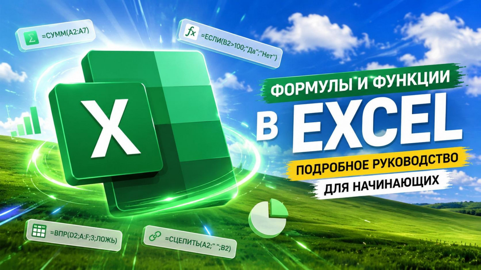 Формулы и функции в Excel: подробное руководство для начинающих - 1