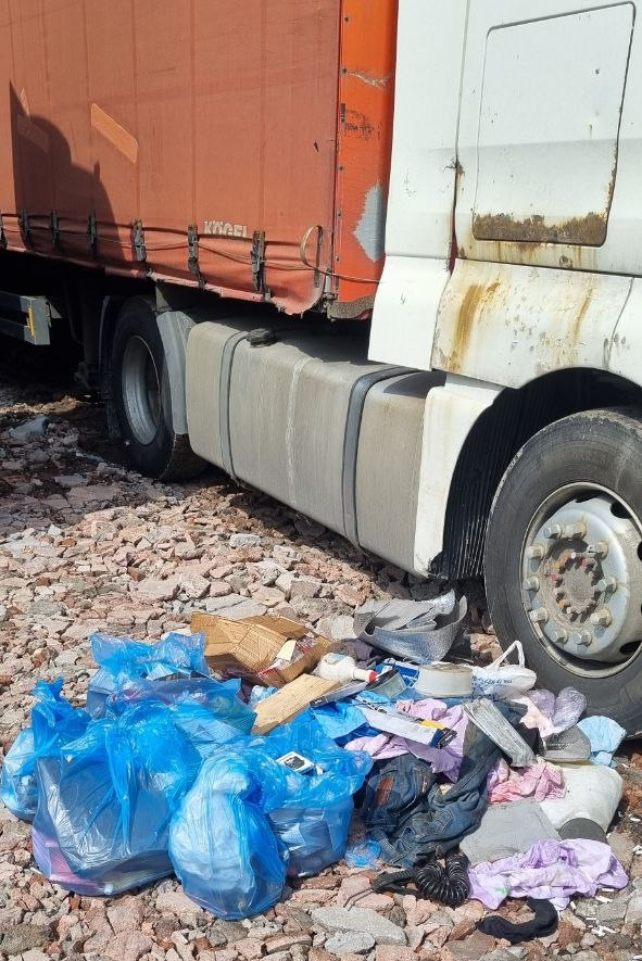Шесть мешков, которые я выгреб из одной фуры