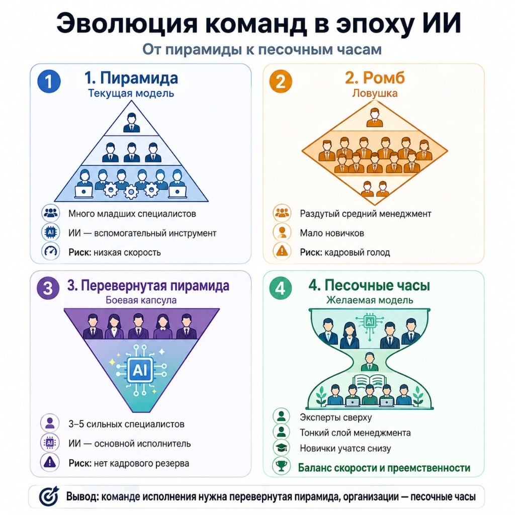 Эволюция команд в эпоху ИИ