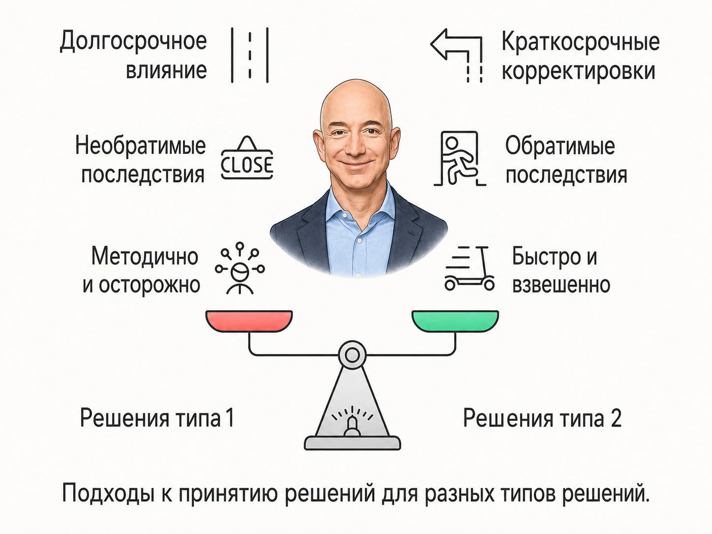 Джефф Безос и решения двух типов - 1 Джефф Безос и решения двух типов - 1