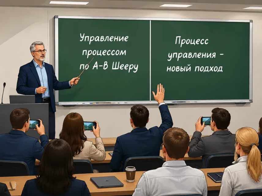 Управление процессом по Шееру и процесс управления – новый подход - 1