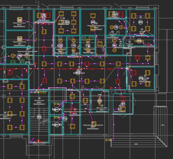 Умный свет для умных голов: nanoCAD BIM Электро в проектировании электросистем студенческого кампуса - 6 Умный свет для умных голов: nanoCAD BIM Электро в проектировании электросистем студенческого кампуса - 6