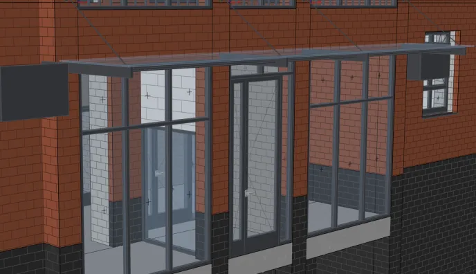 Результат работы в nanoCAD BIM Строительство