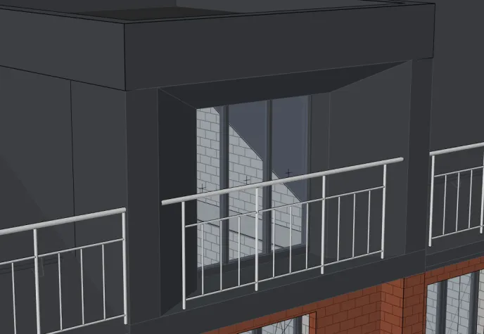 Результат работы в nanoCAD BIM Строительство