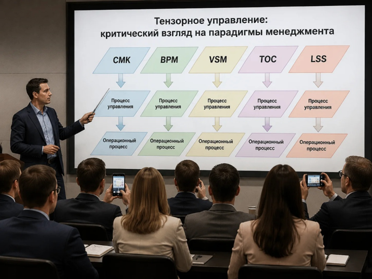 Тензорный взгляд на существующие методологии. А где здесь управление? - 1