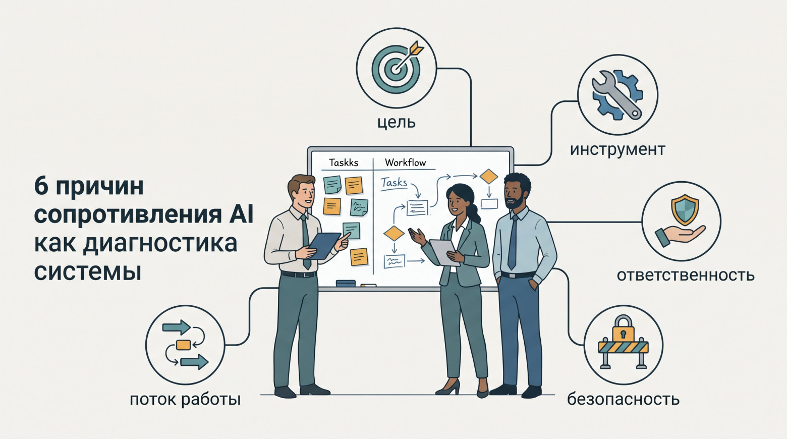 Команда сопротивляется внедрению AI? Скорее всего у вас проблема в системе — и вот как ее диагностировать - 1