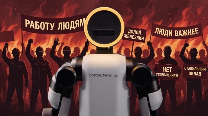 Кадр из фильма, которого ещё нет, но реальность которого уже наступила на заводах Hyundai