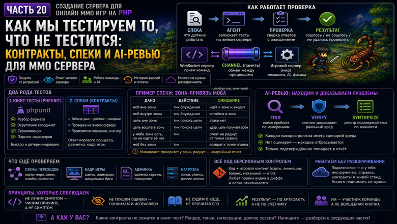 Часть 20: контракты вместо ассертов — проверка того, что не ложится в юнит-тест.