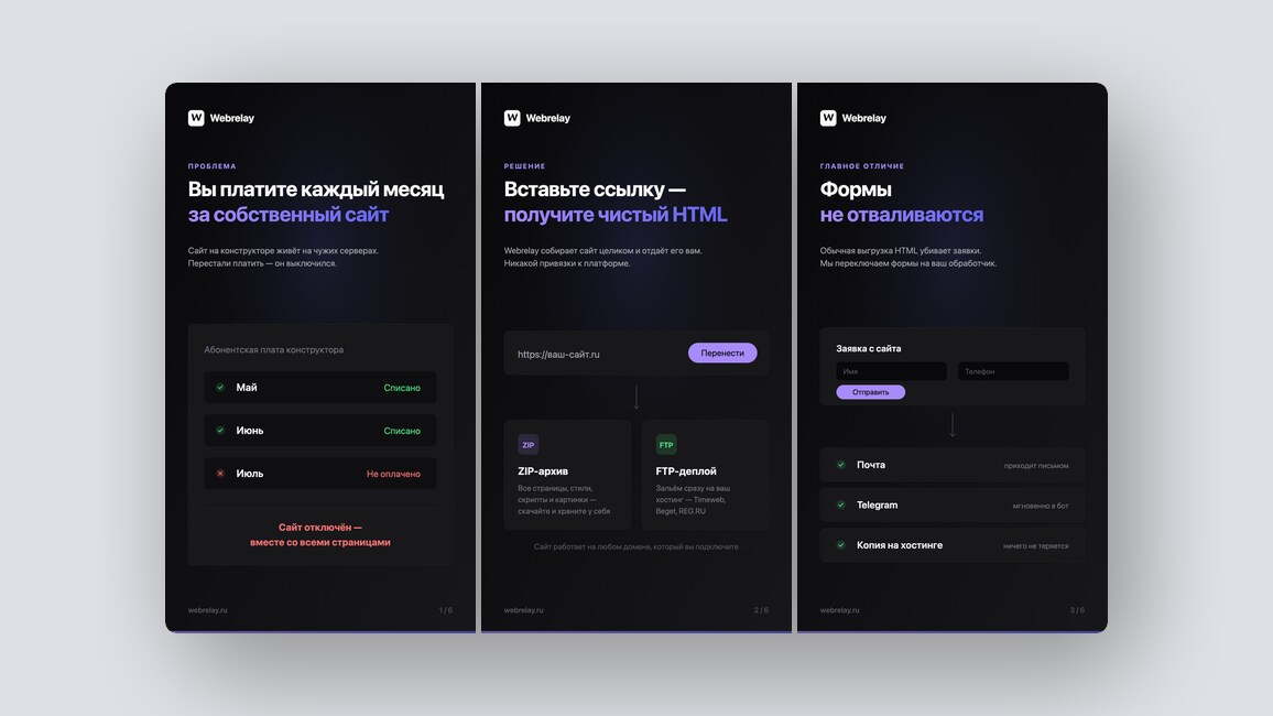 Перенос сайтов с конструкторов, SIP-телефония для macOS — и ещё 8 российских стартапов - 1 Перенос сайтов с конструкторов, SIP-телефония для macOS — и ещё 8 российских стартапов - 1