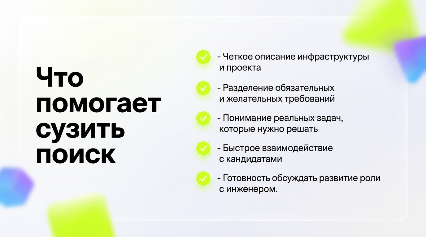 Почему DevOps-инженеров ищут месяцами: взгляд со стороны рекрутера и инженеров - 1 Почему DevOps-инженеров ищут месяцами: взгляд со стороны рекрутера и инженеров - 1