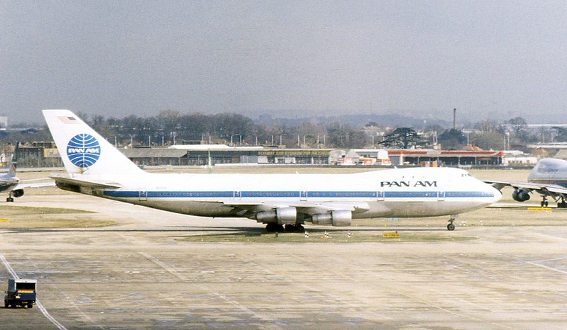 Боинг 747-121 в 1985 году. До банкротства авиакомпании оставалось немного времени... Источник: https://www.flickr.com/photos/kitmasterbloke/15115334713/