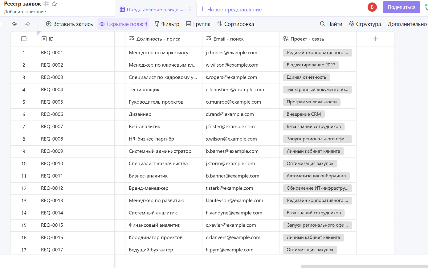 Как без разработки превратить таблицу в рабочую систему - 27 Как без разработки превратить таблицу в рабочую систему - 27