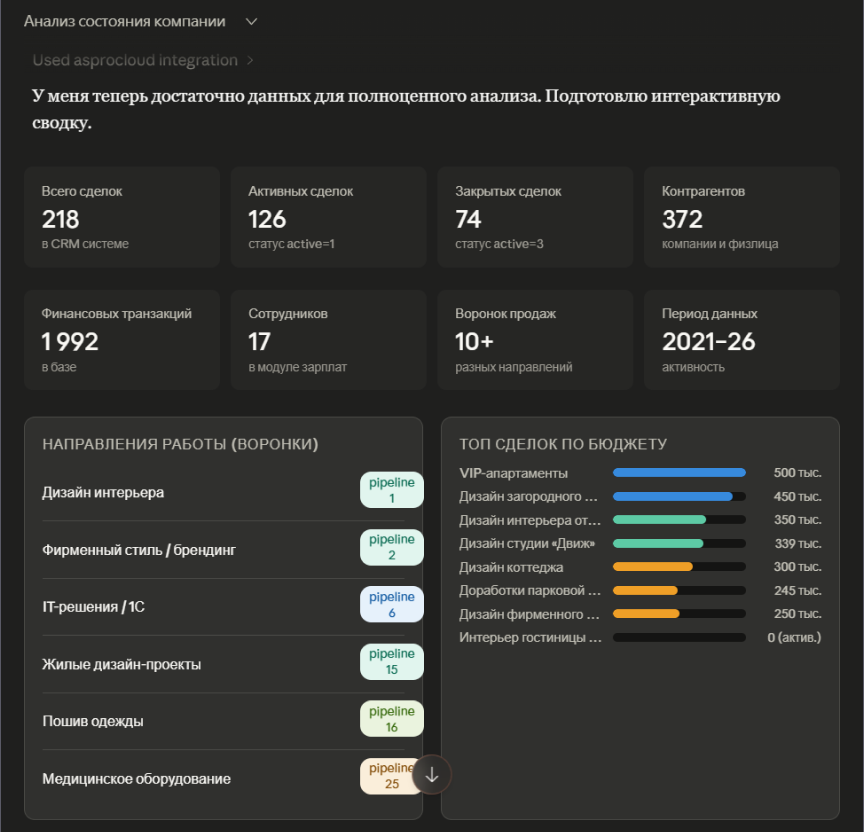 Тоже пример