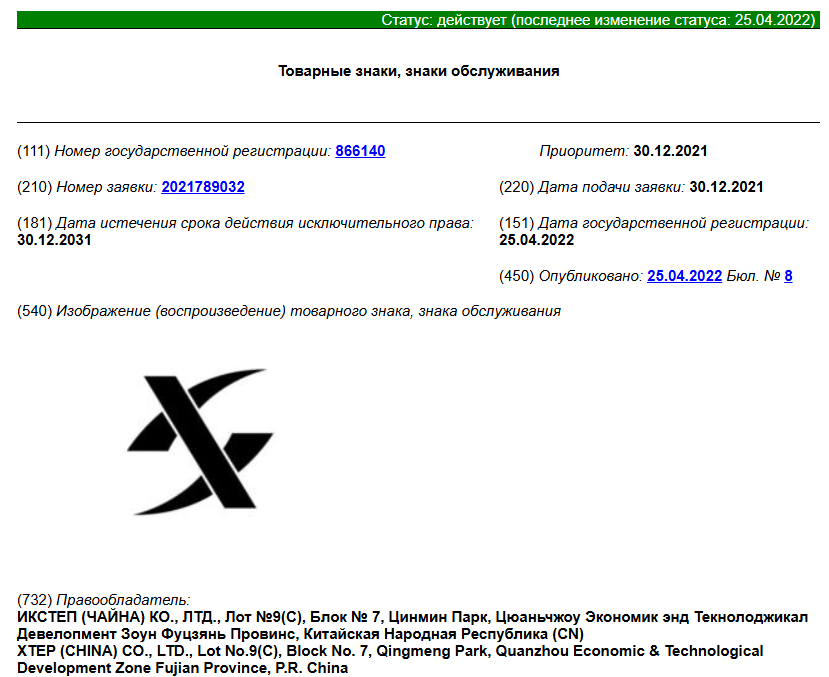 Один из российских товарных знаков корпорации. Источник: www1.fips.ru/fips_servl/fips_servlet?DB=RUTM&DocNumber=866140&TypeFile=html  